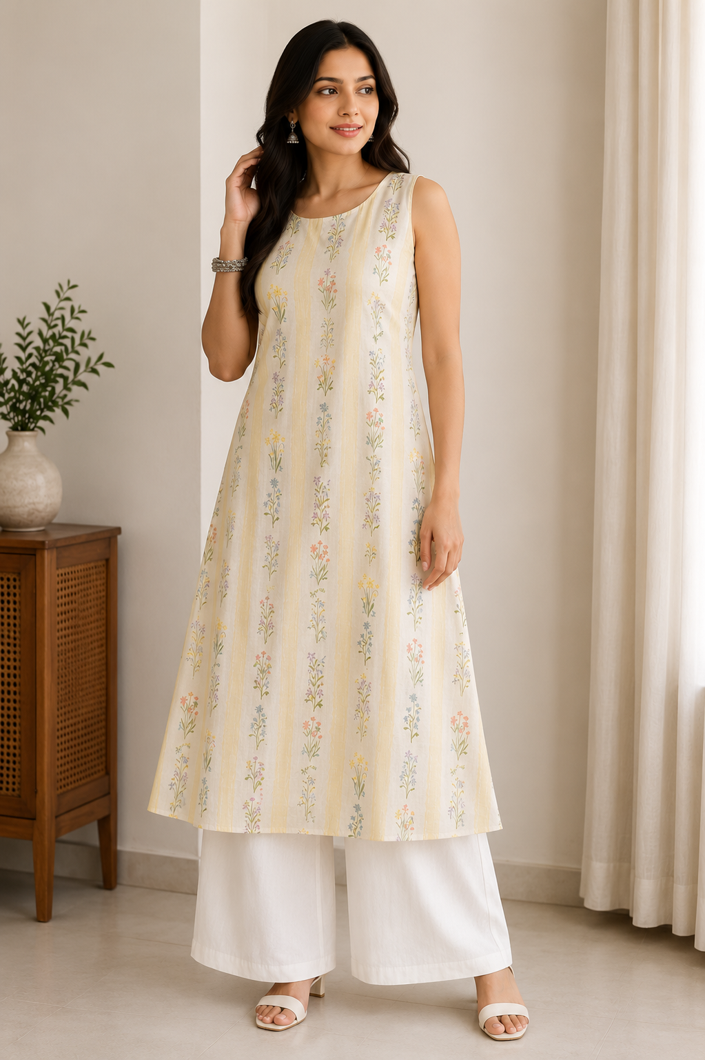 Sunshine office wear kurti